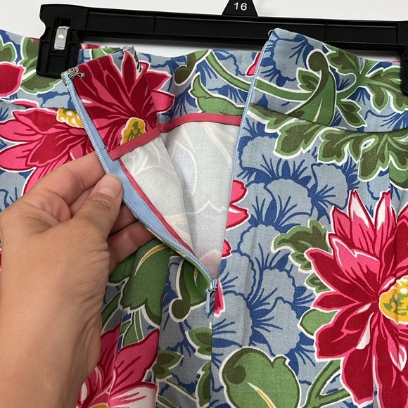 Talbots Petite• Women’s Floral Pencil Skirt, Size 10P, EUC - Picture 6 of 12